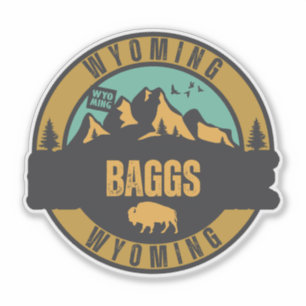 Adesivo Baggs, Wyoming
