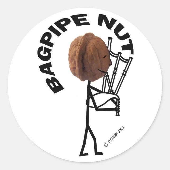 Adesivo Bagpipe Nut (Frente)