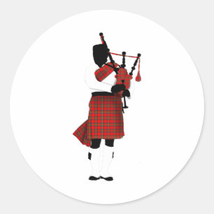 Adesivo Bagpipes escoceses