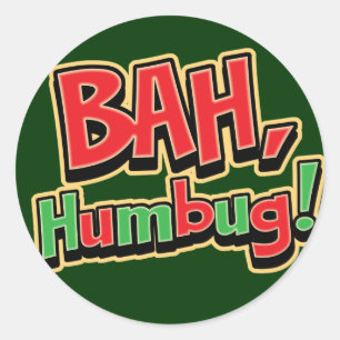 Adesivo Bah Humbug Stickers