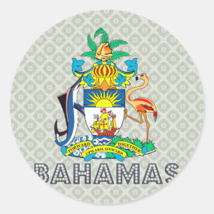 Adesivo Bahamas Casaco de armas