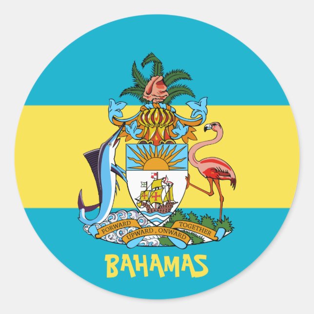 Adesivo bahamas emblem (Frente)