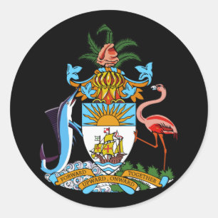 Adesivo bahamas emblem