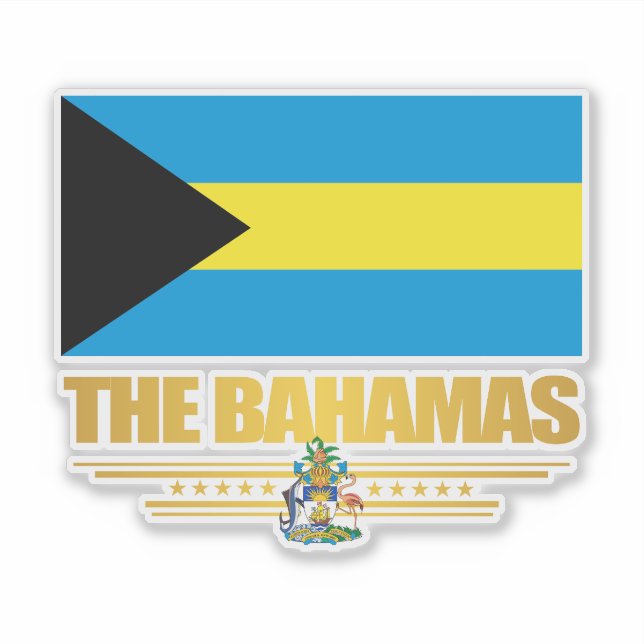 Adesivo Bahamas Pride (Frente)