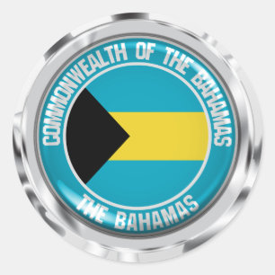 Adesivo Bahamas — Round Emblem