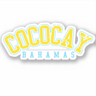 Adesivo Bahamas Sticker CocoCay Vacation Bahamian Cruise