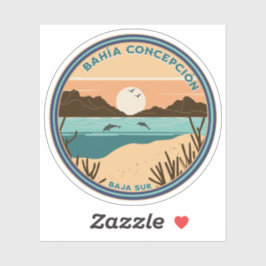 Adesivo Bahía Concepción Baja California Sur Mexico RV