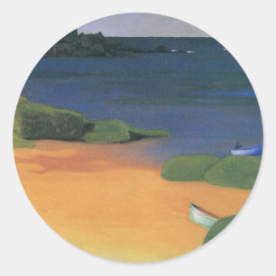 Adesivo Baía de Tregastel por Felix Vallotton, Arte Fino