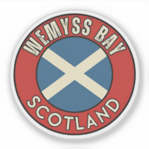 Adesivo Baía de Wemyss, Escócia