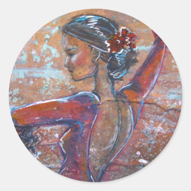 Adesivo Bailaora (Frente)