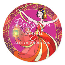 Bailarina Personalizada de Festa de Bollywood Mode