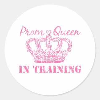 Adesivo Baile de formatura Queen In Training Sticker