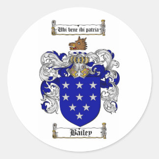 ADESIVO BAILEY FAMILY CREST - BAILEY CASACO DE ARMAS