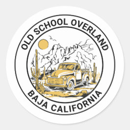 Adesivo Baixa Escola Baja Overland