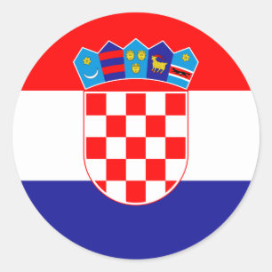 Adesivo Baixo custo! Bandeira croata