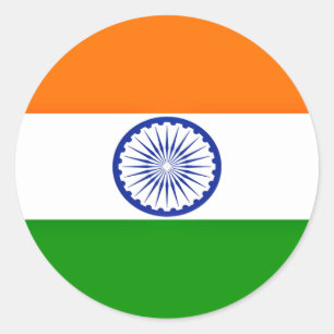 Adesivo Baixo custo! Bandeira de India