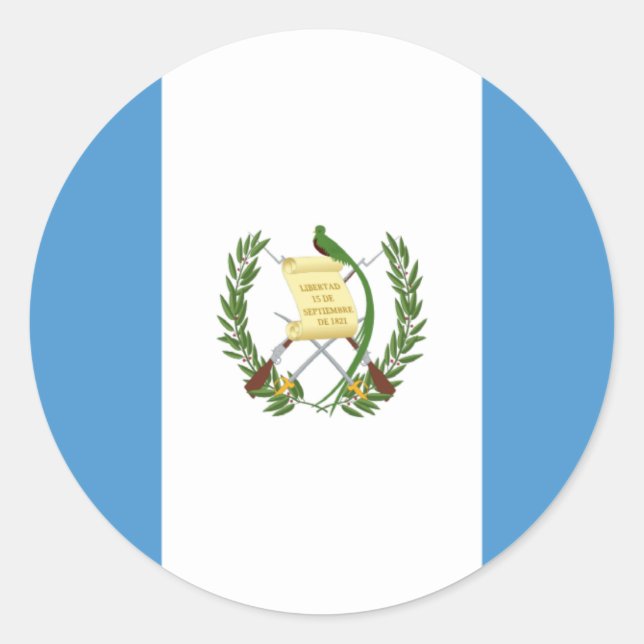 Adesivo Baixo custo! Sinalizador Guatemala (Frente)