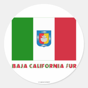 Adesivo Baja California Sur Unofficial Flag