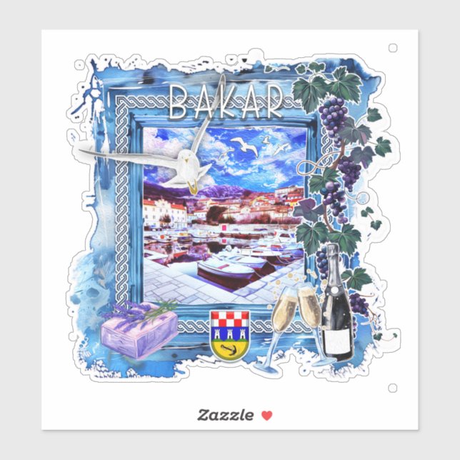 Adesivo Bakar (Folha)