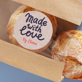 Adesivo Baked with love Craft Paper