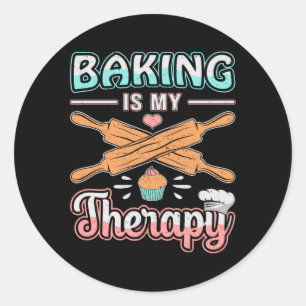 Adesivo Baker Baker Bread Terapia de Bolo de Assar Ideia
