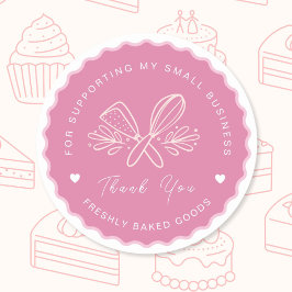 Adesivo Bakery Business Sticker