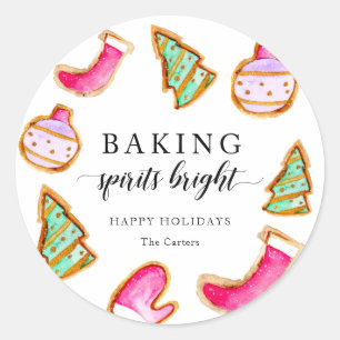Adesivo Baking Spirits Bright Baking Party Simples