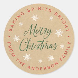 Adesivo Baking Spirits Bright Homeade Baking