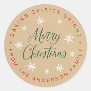 Adesivo Baking Spirits Bright Homeade Baking