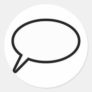 Adesivo Balão da palavra