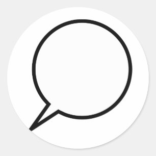 Adesivo Balão de discurso