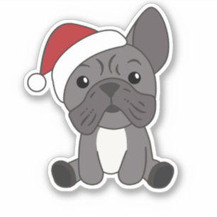 Adesivo Balão de Natal Francês - Animais de inverno para n