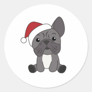 Adesivo Balão de Natal Francês - Animais de inverno para n