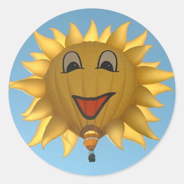 Adesivo Balão ensolarado (Frente)