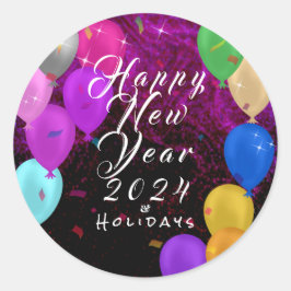 Adesivo Balão feliz ano novo