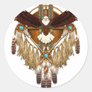 Adesivo Bald Eagle Mandala - revista