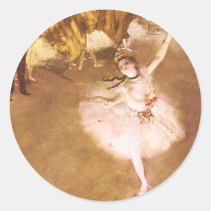 Adesivo Balé Dancer Degas Star Painting