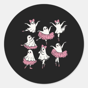 Adesivo Balé de Dançarino Fantasma - Festa de Boo Dançando