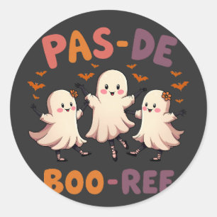 Adesivo Balé de Pas de boo ree Spooky Dance Ghost