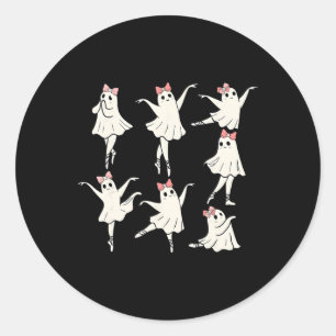 Adesivo Balé Fantasma balé Dançarino Spooky Dance Professo