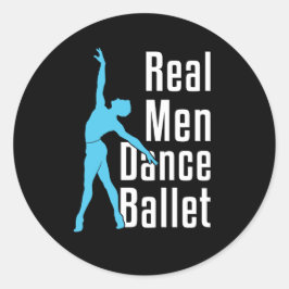 Adesivo Balé Real Men Dance