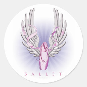 Adesivo Balé voado (dança)