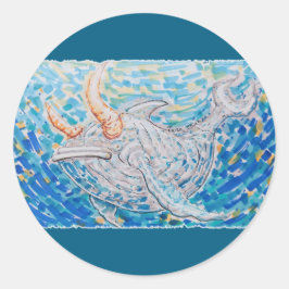Adesivo Baleia