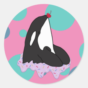 Adesivo Baleia Assassina de Orca