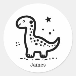 Adesivo Baleia-Bebê Adorável - Arte da Criatura do Mar de