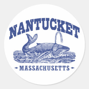 Adesivo Baleia de Nantucket