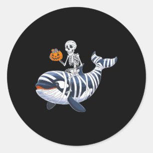 Adesivo Baleia Docente do Halloween da Mummy Orca