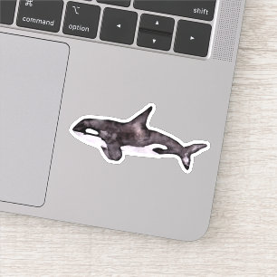 Adesivo Baleia Orca de Watecolor