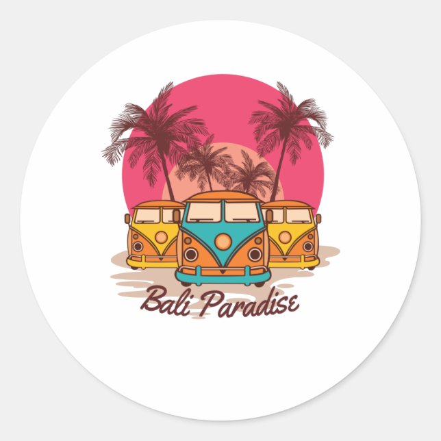 Adesivo Bali Paradise (Frente)