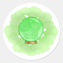 Ball Cristal Cracking Verde Livremente